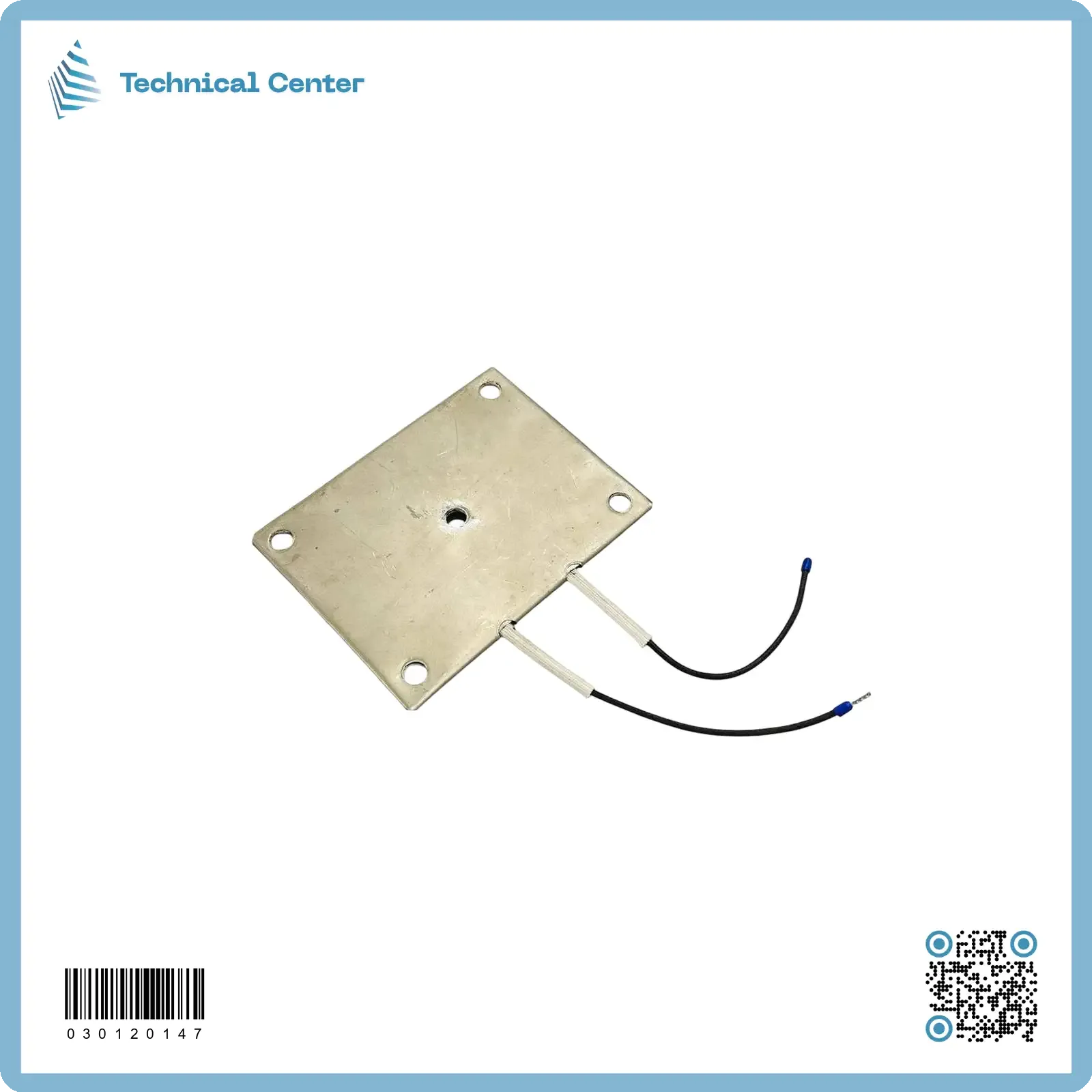 هيتر مستطيل ستيل (1000W)(220V)(120X160)mm