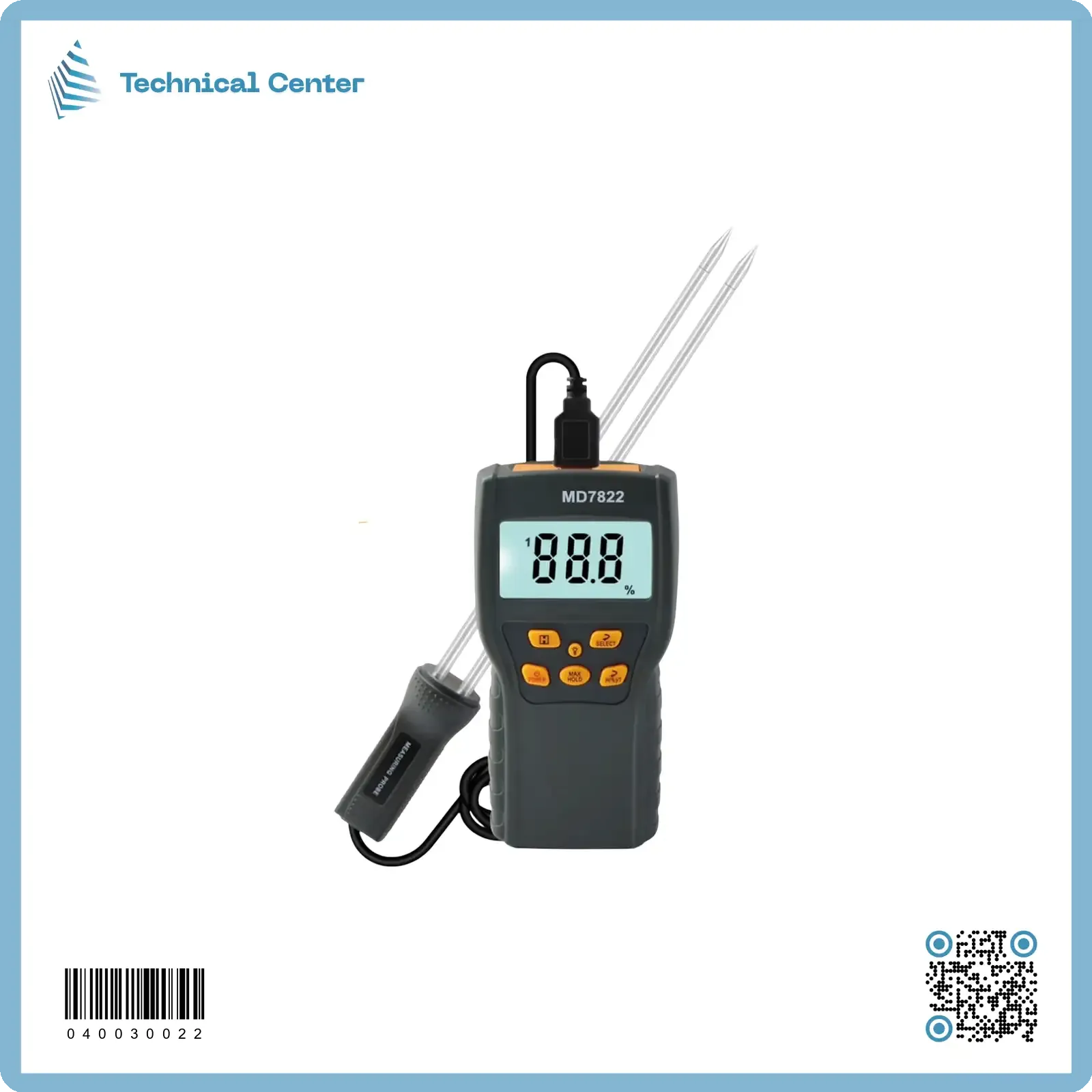 مقياس رطوبة القمح (الكتروني)(MD7822)