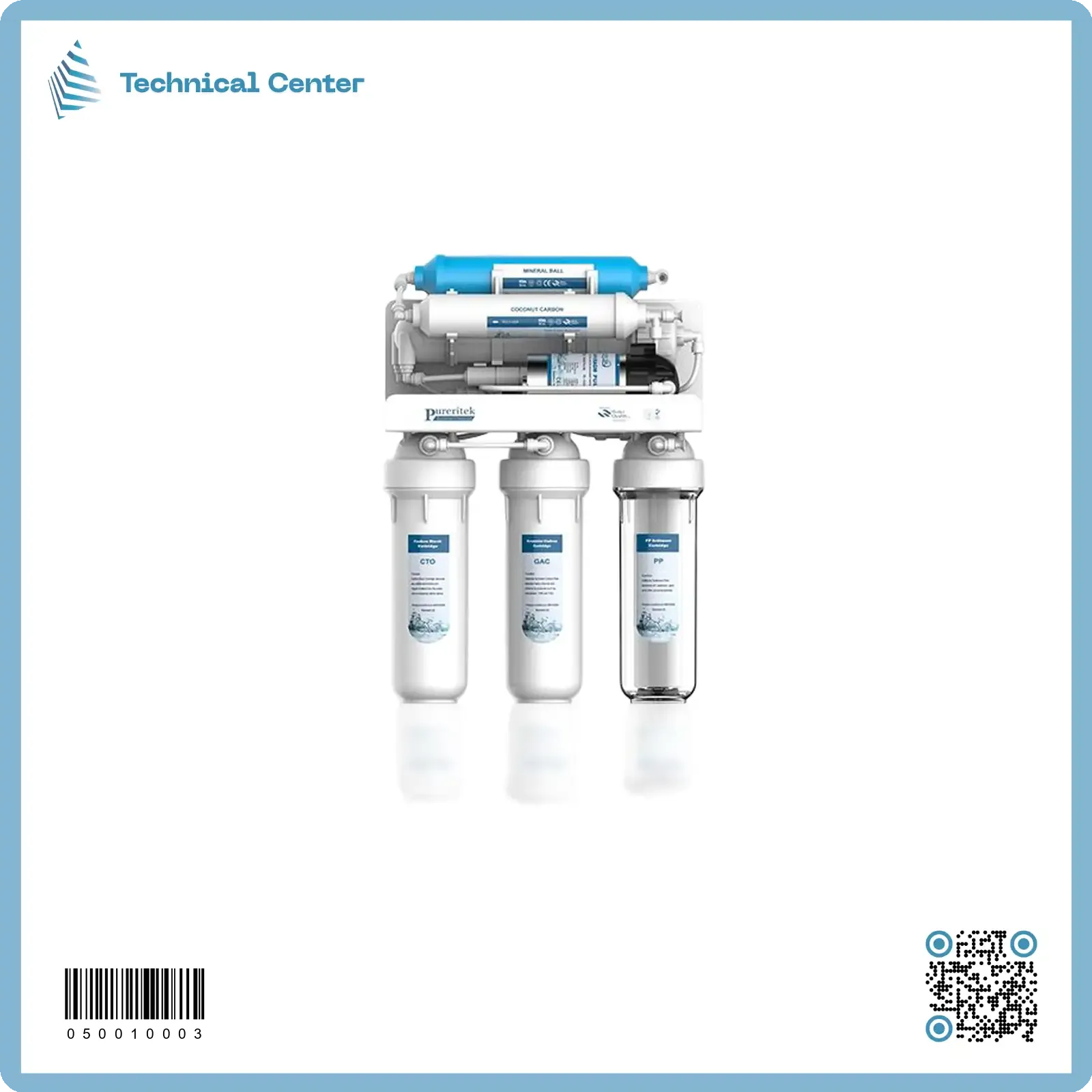 منظومة تصفية فلات 6 مراحل (بيورتك)