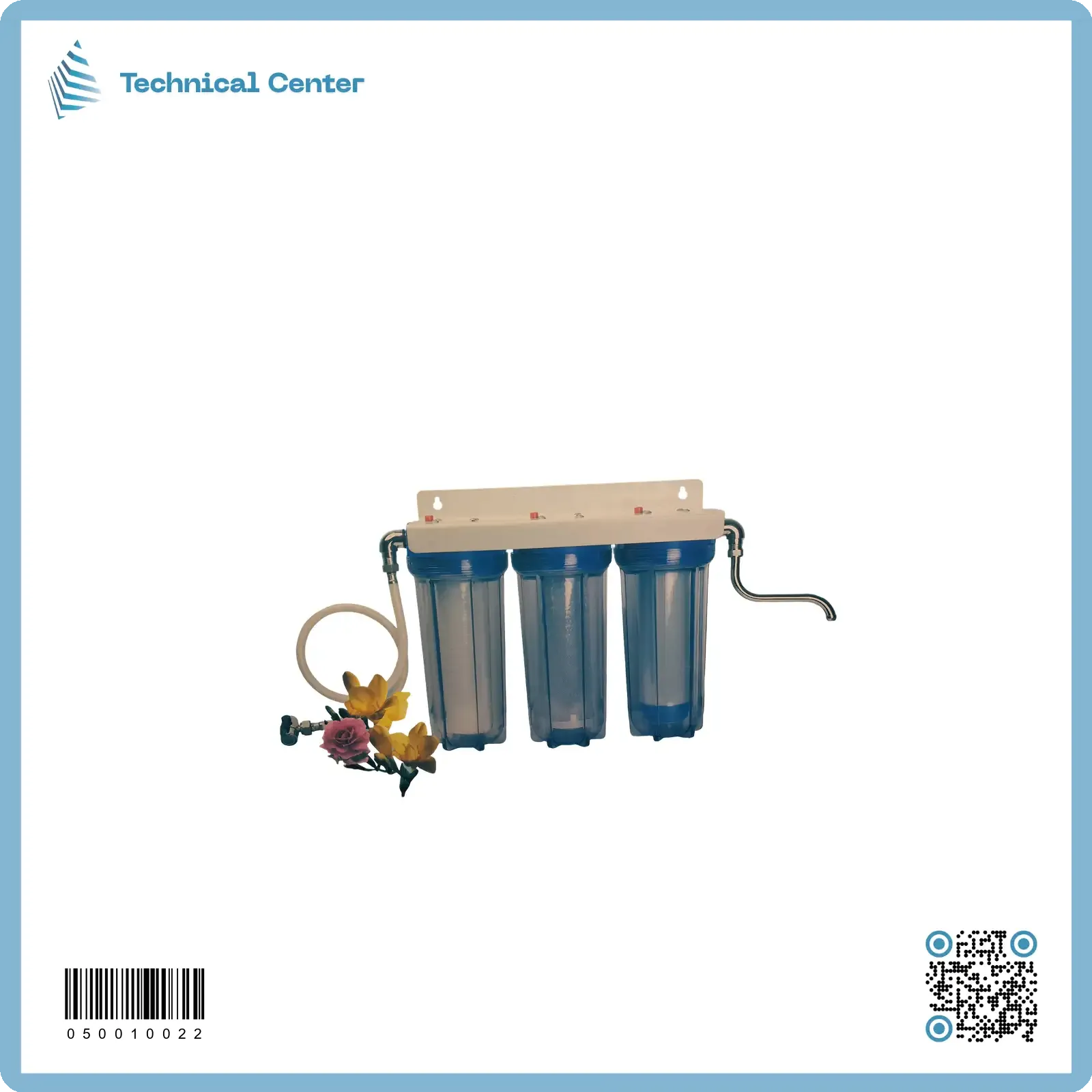 فلتر ثلاثي منزلي مع الملحقات-B