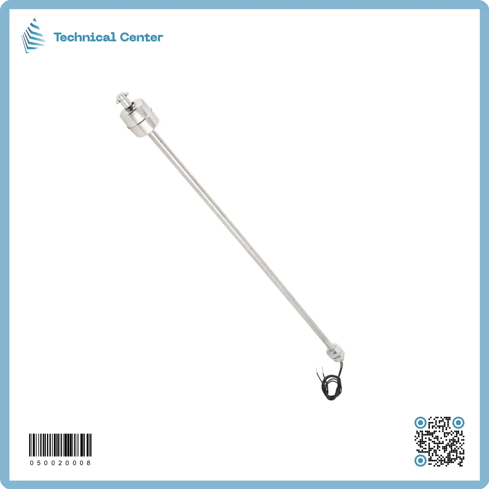 طواف كهربائي ستانلس ستيل (50cm)