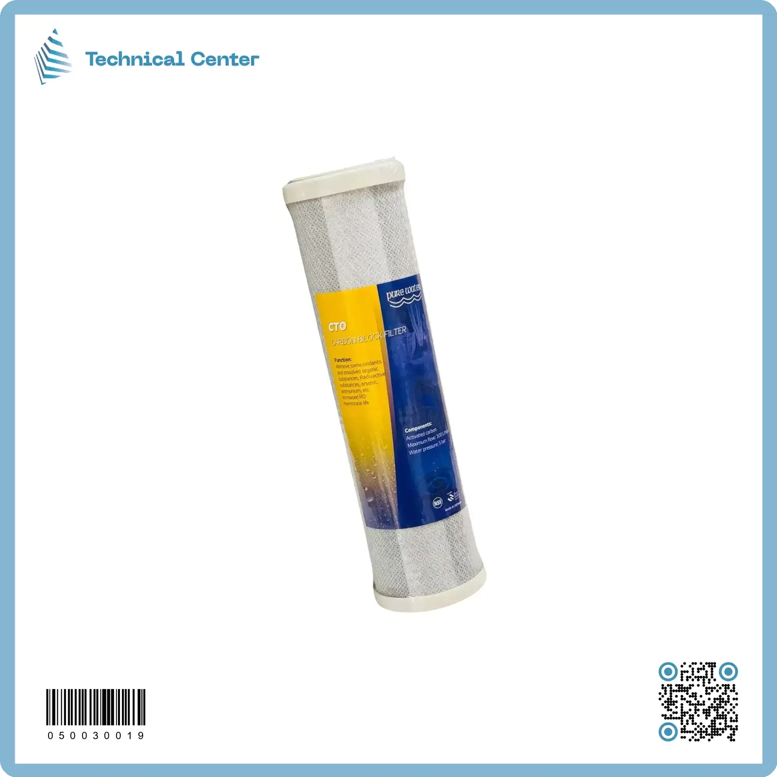 فلتر(CTO-A)(pure water)