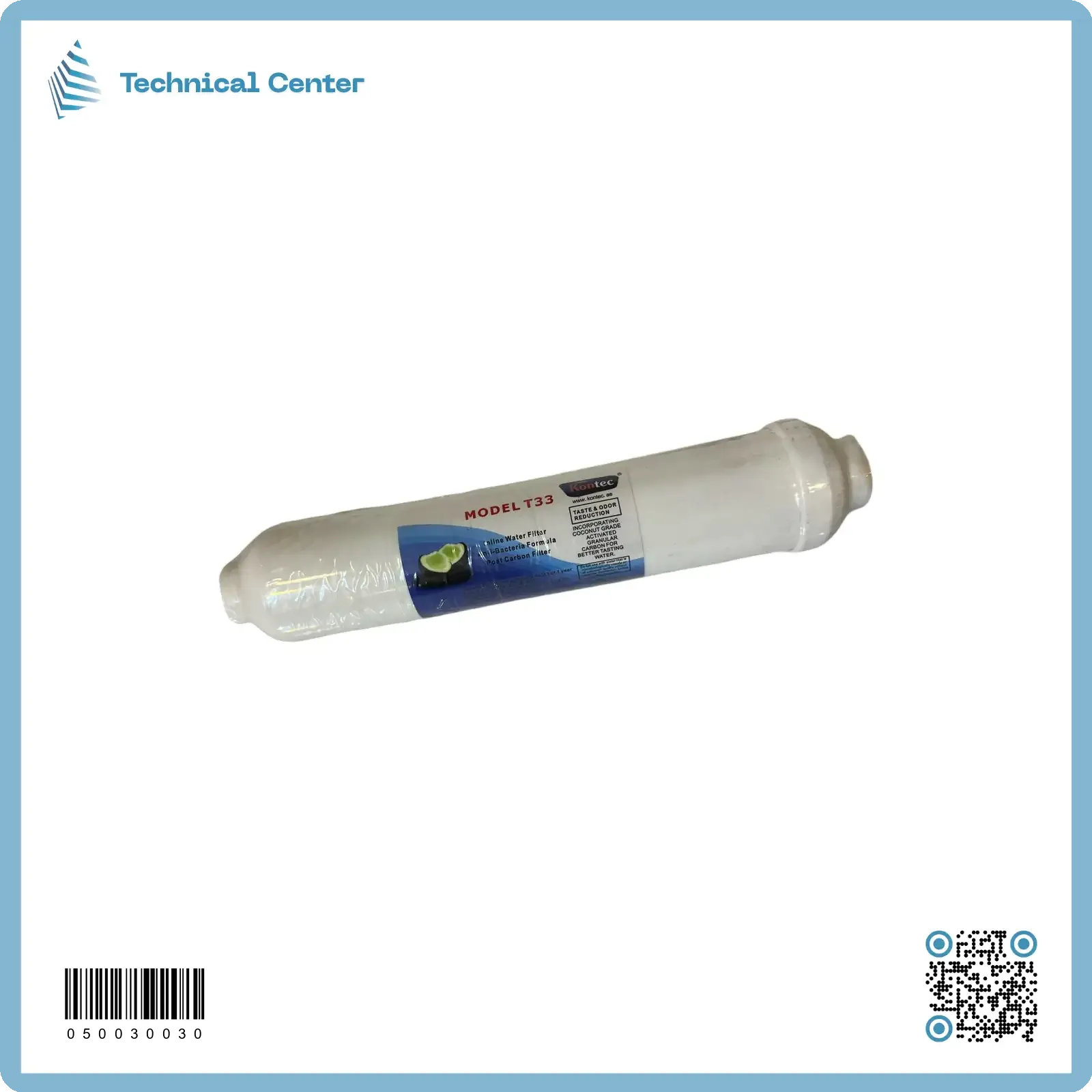 فلتر ابيض مرحلة خامسة (kontec)(A) T33