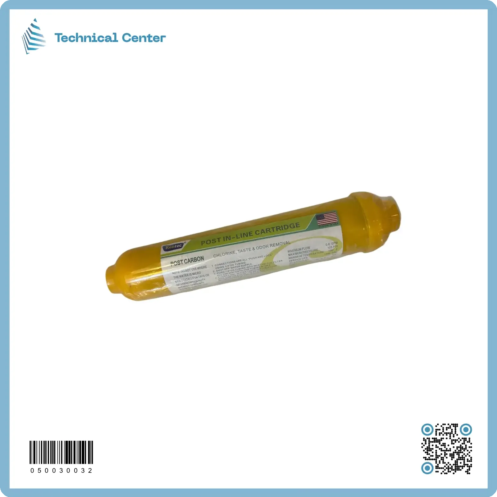 فلتر اصفر مرحلة سادسة (kontec)(A) T33