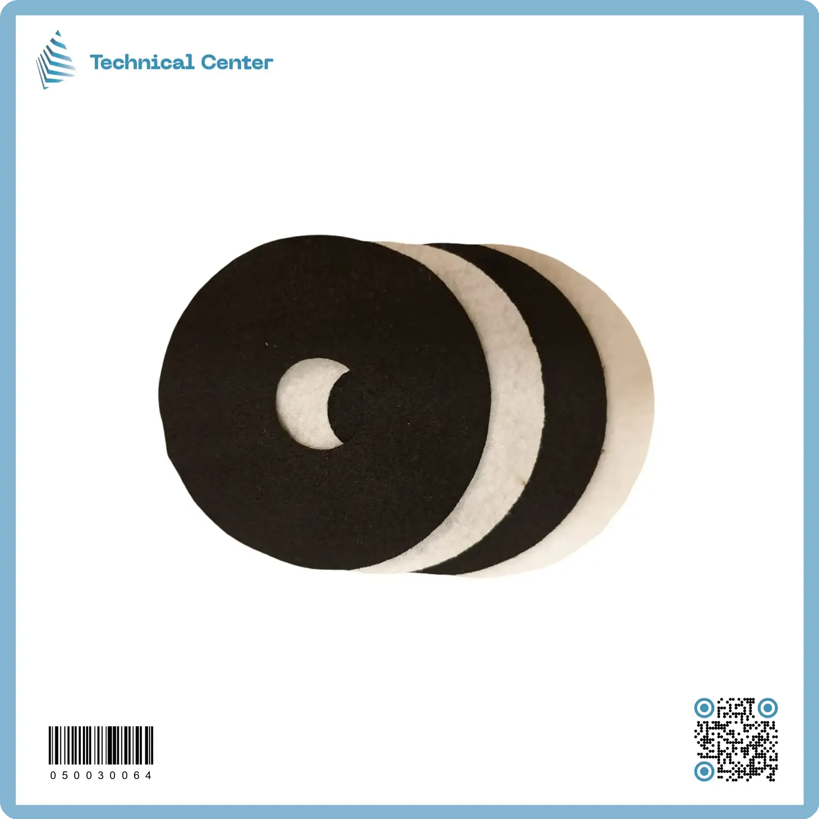 فلترقماش حلقي (الكيس=4 ق)