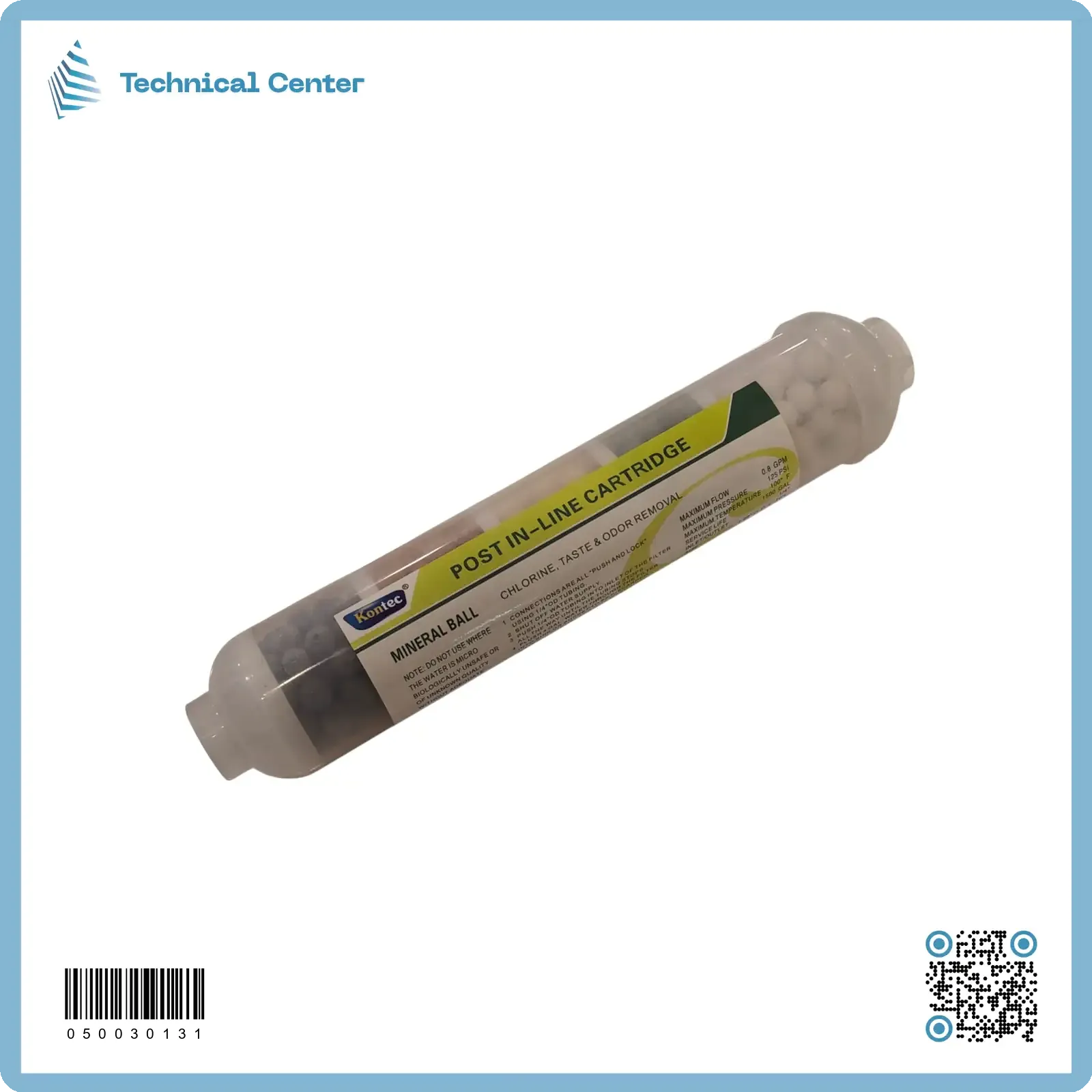 فلتر حبيبات مرحلة سابعة 4 مقاطع(kontec)(A)