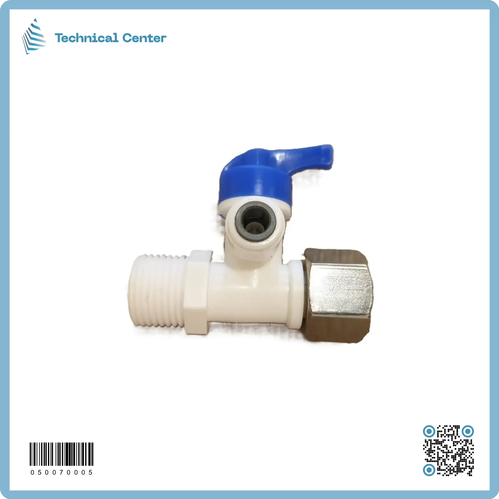 حنفية دخول (بوشة20ملم-قفل-سن20ملم)