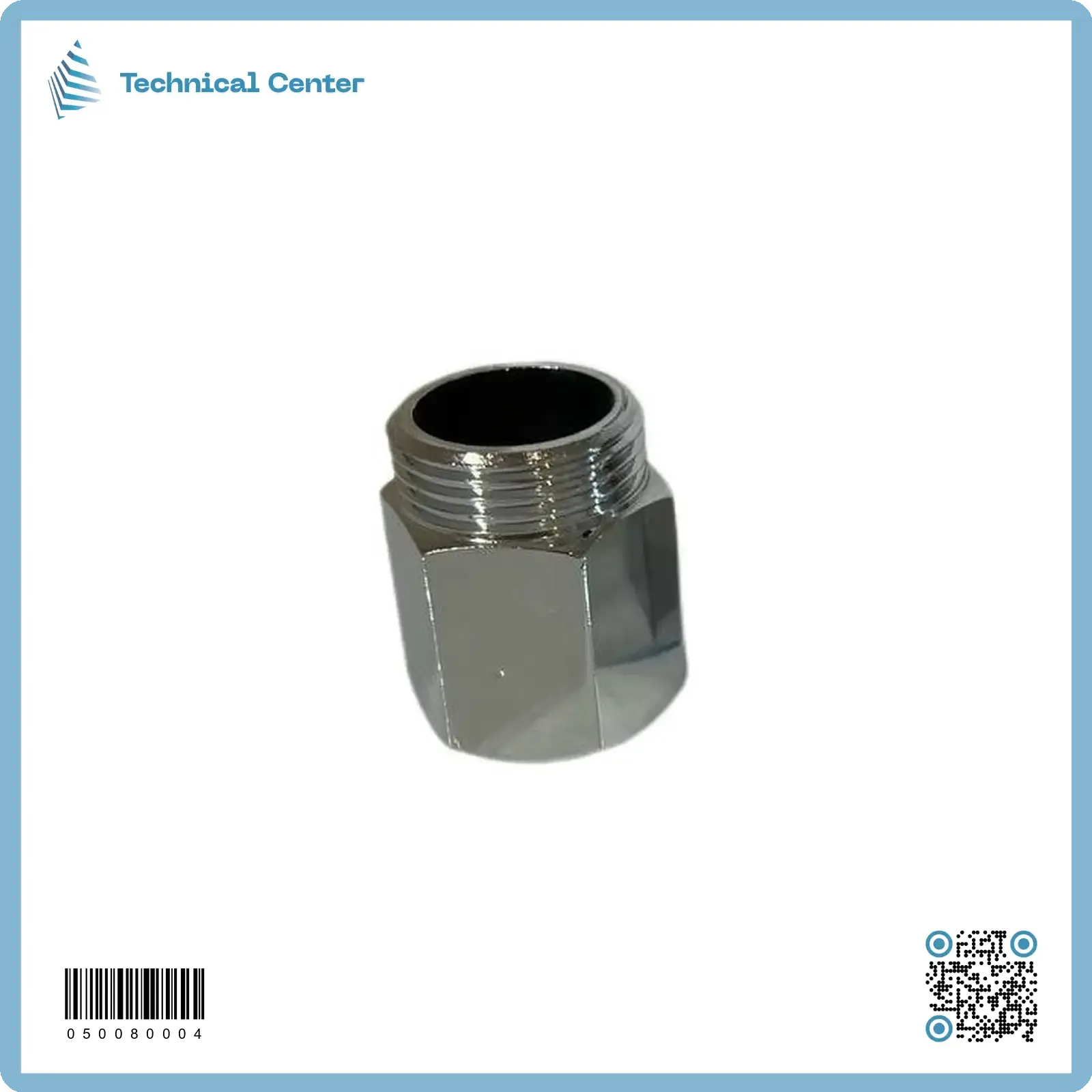 تحويلة دخول ستيل(3/4 انج)(بدون ثقب)