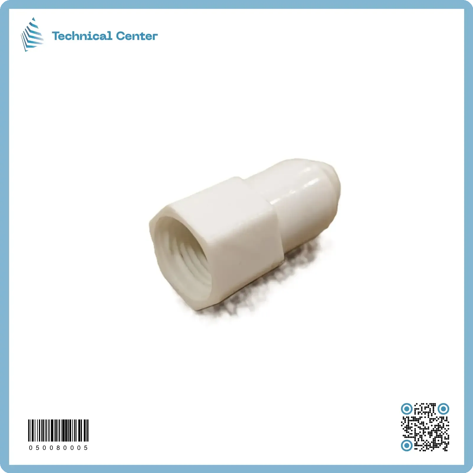 قطع وصل (حنفية ستيل كبيرسن داخلي 10ملم- صوندة)