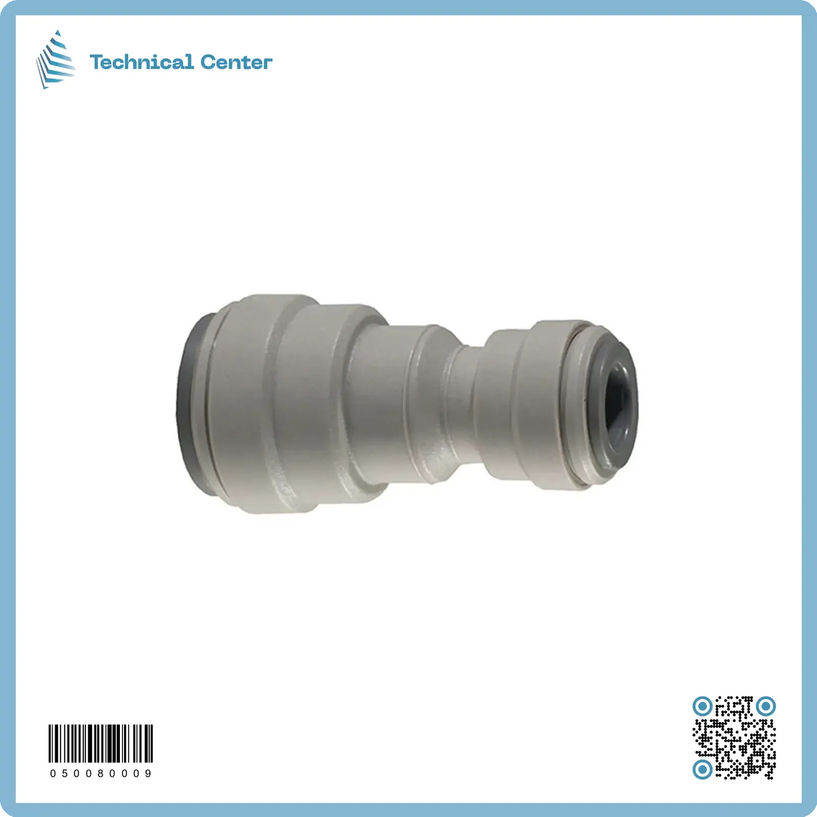 قطع وصل(صوندة كبيرة سن داخلي 8ملم - صوندة6 ملم)
