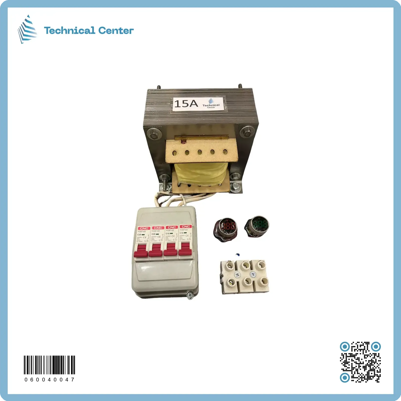 رافع فولتية محولة يدوي  (15A)