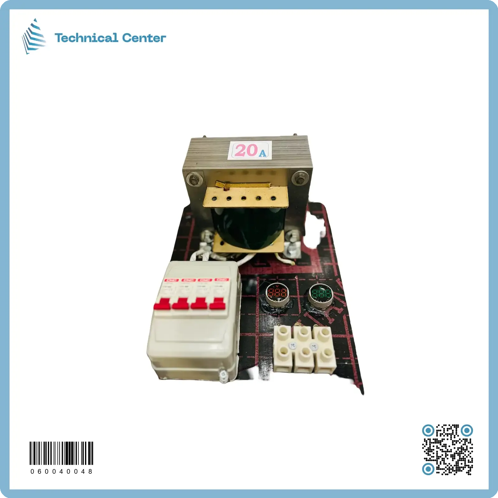 رافع فولتية محولة يدوي (20A)