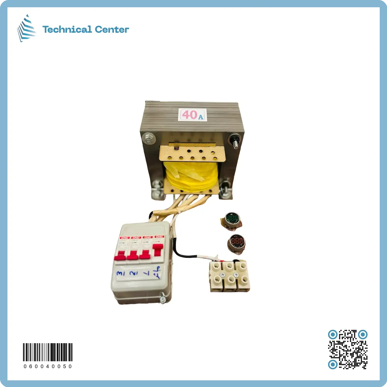 رافع فولتية محولة يدوي (40A)