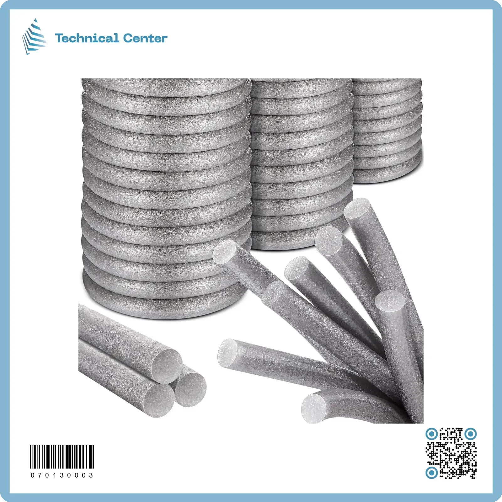 حبل اسفنجي (25mm) متر