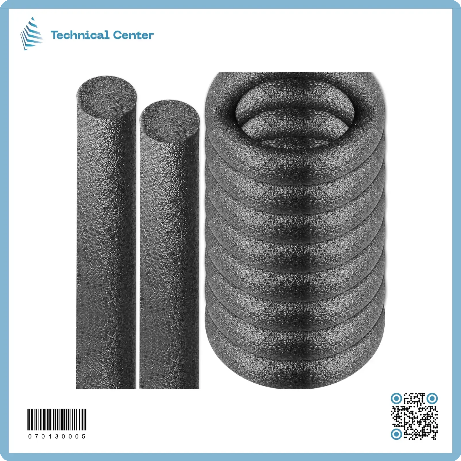 حبل اسفنجي (30mm) متر