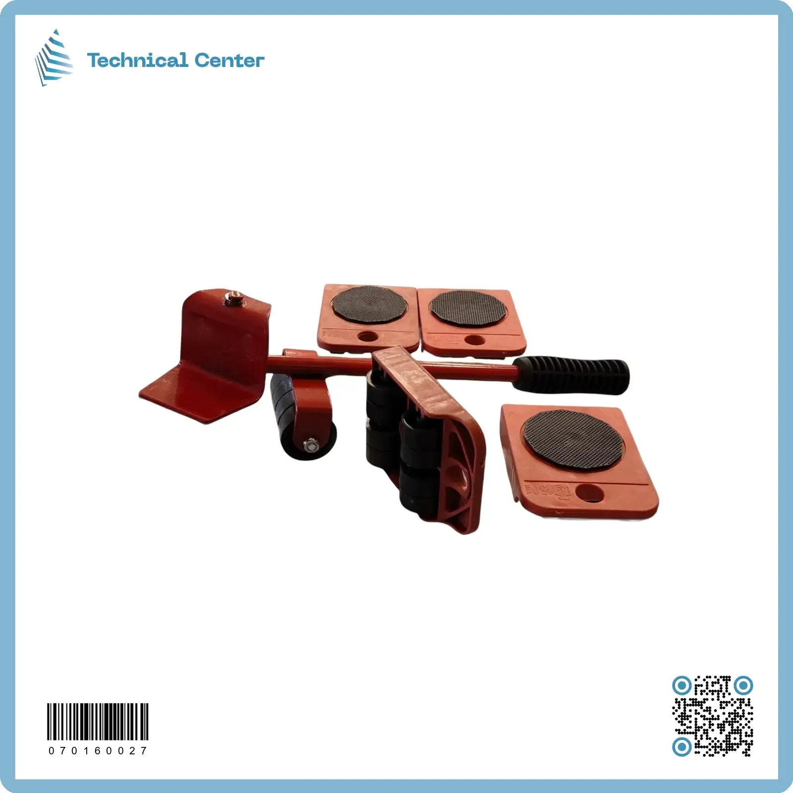 رافعة اثاث منزلي (سيت4 عجلات + رافعة)