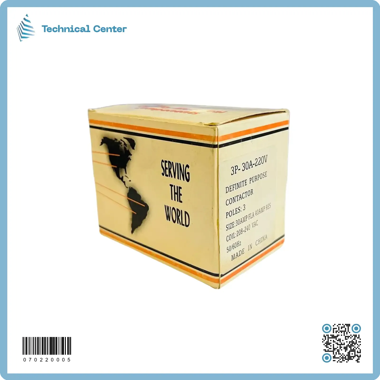 كونتكتر سبلت 3 طن(3P-30A)