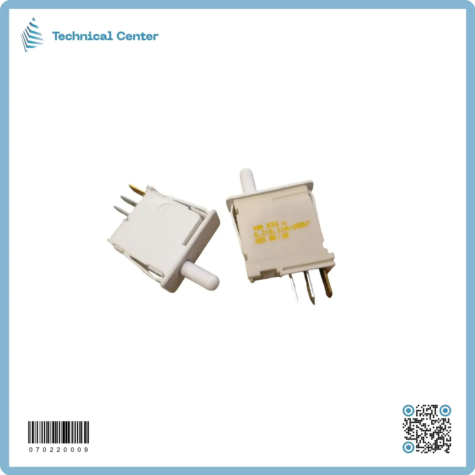 سويج ثلاجة (بن جانبي)(3pin-2ES-36/10)