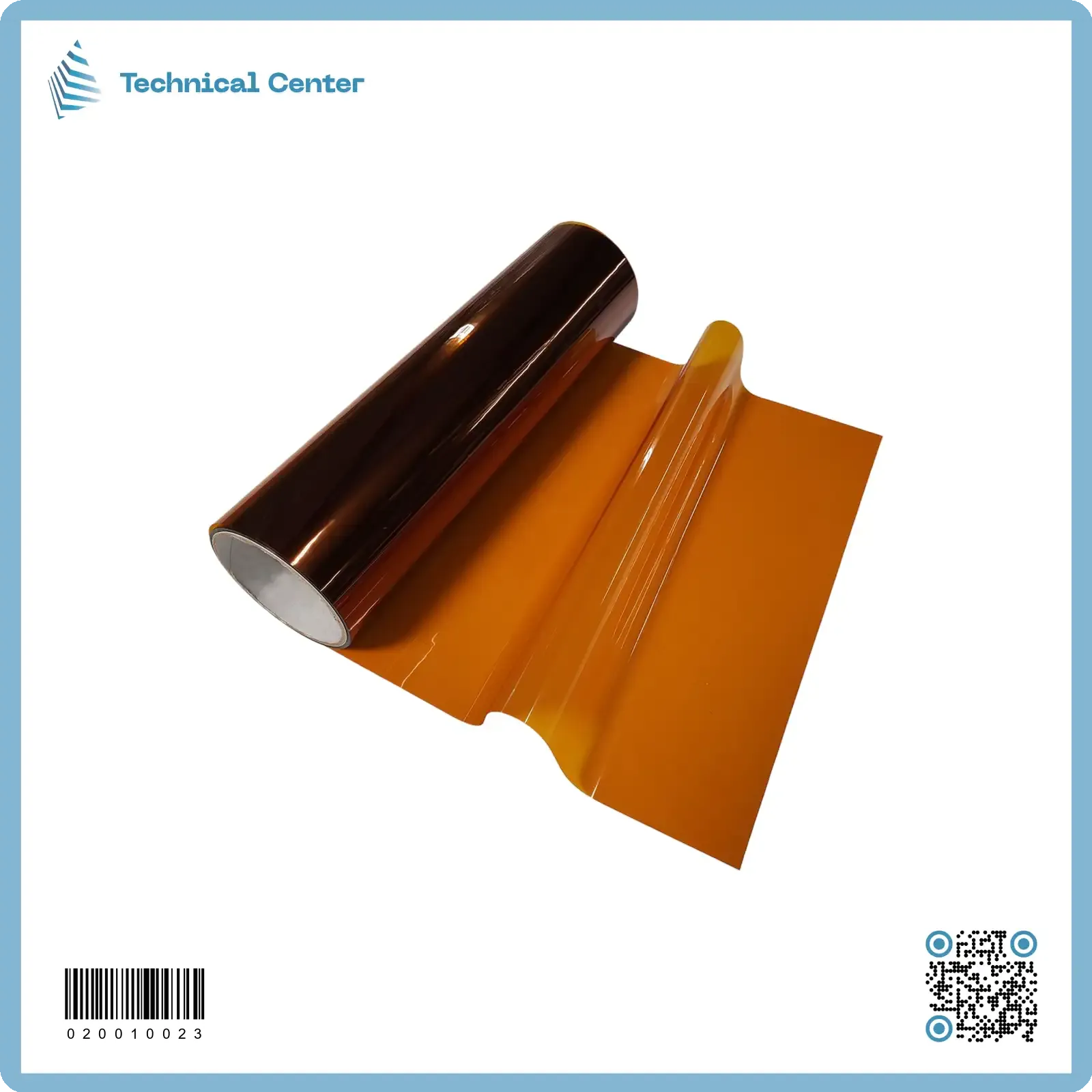 عازل حراري احمر شفاف (0.125mmX50cmX1m)(300C-6KV)(m)