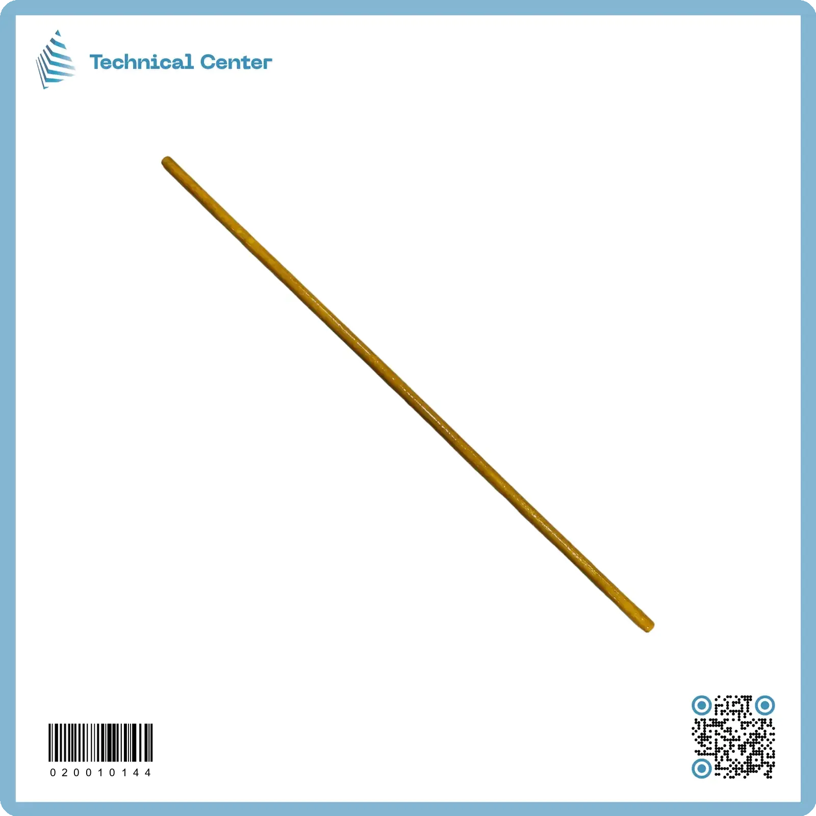 قصبة فايبركلاس اصفر(15mmX19mmX1mX175gr)- متر -