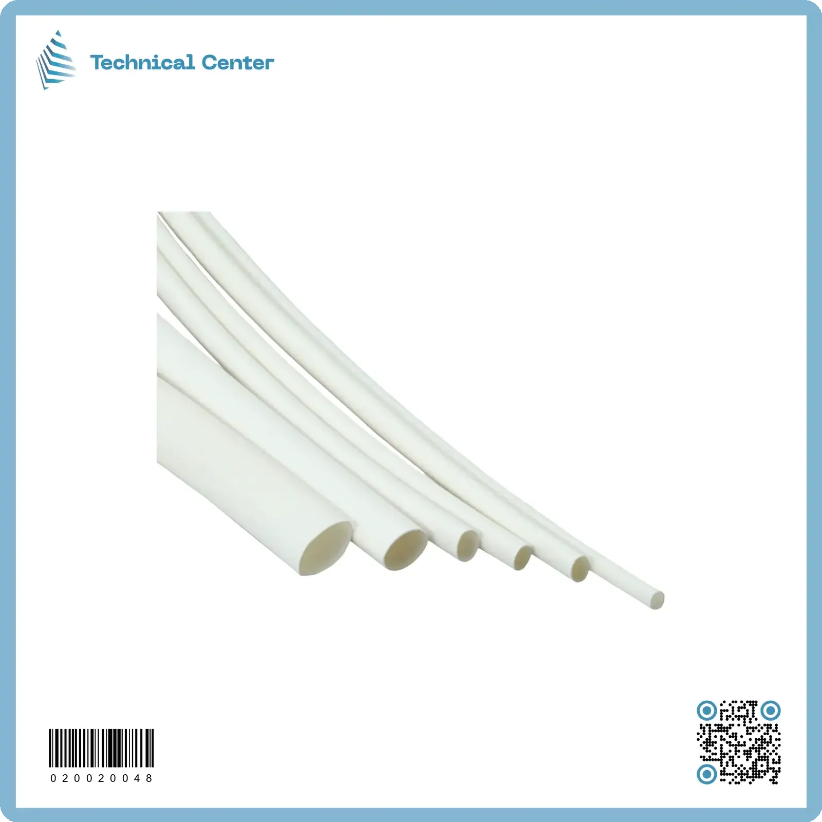 شرنكبل سليف رقم 6  ابيض  (1m)