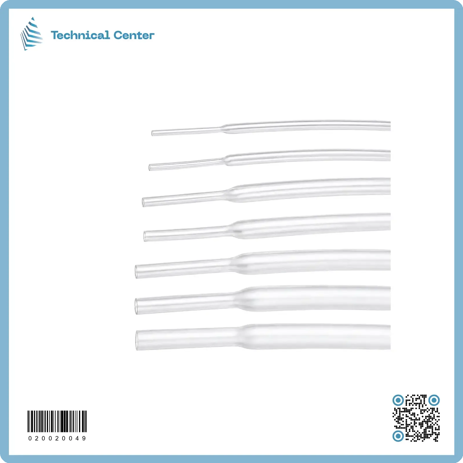 شرنكبل سليف رقم 6  شفاف  (1m)
