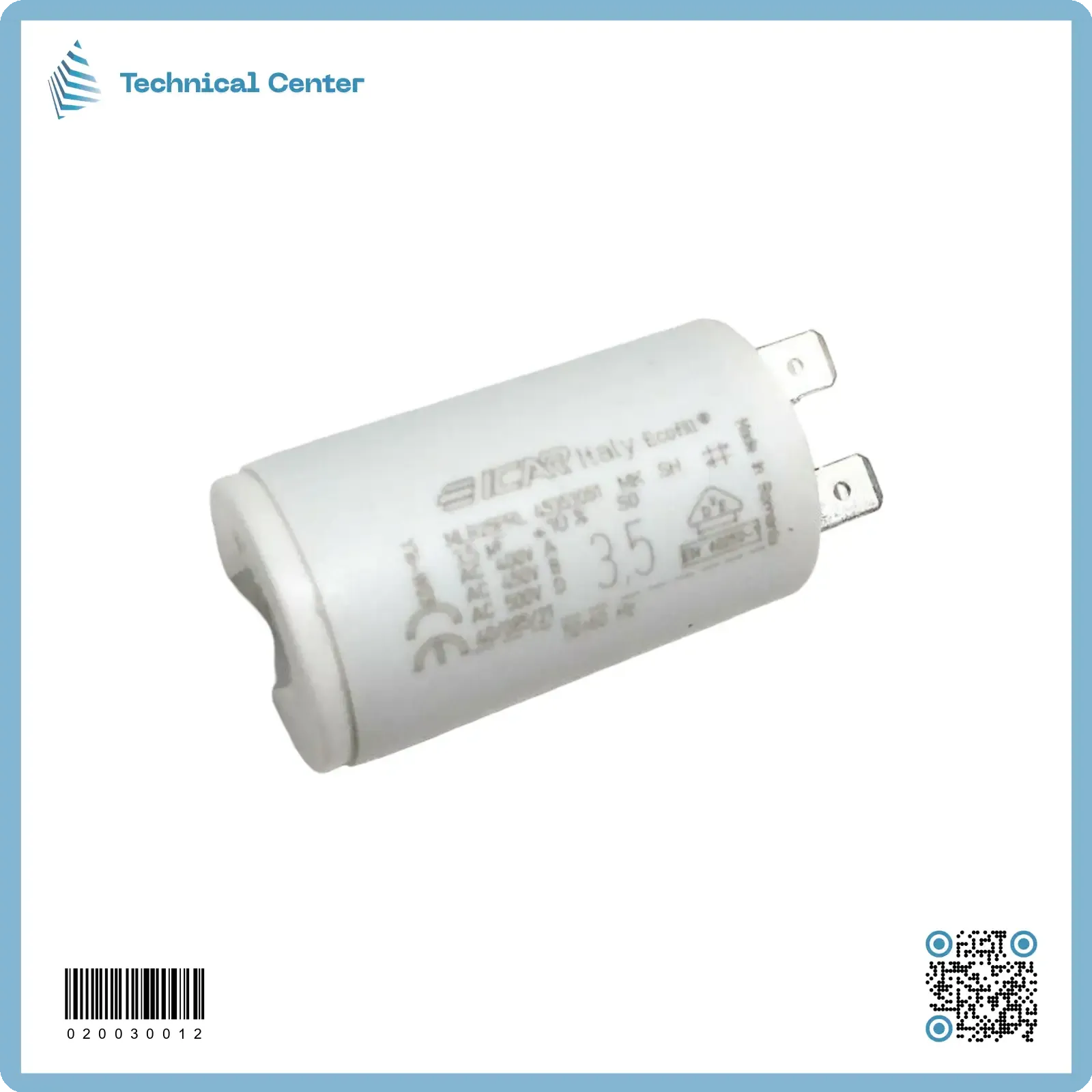 (3.5 µf-450V)متسعة تشغيل كلبس