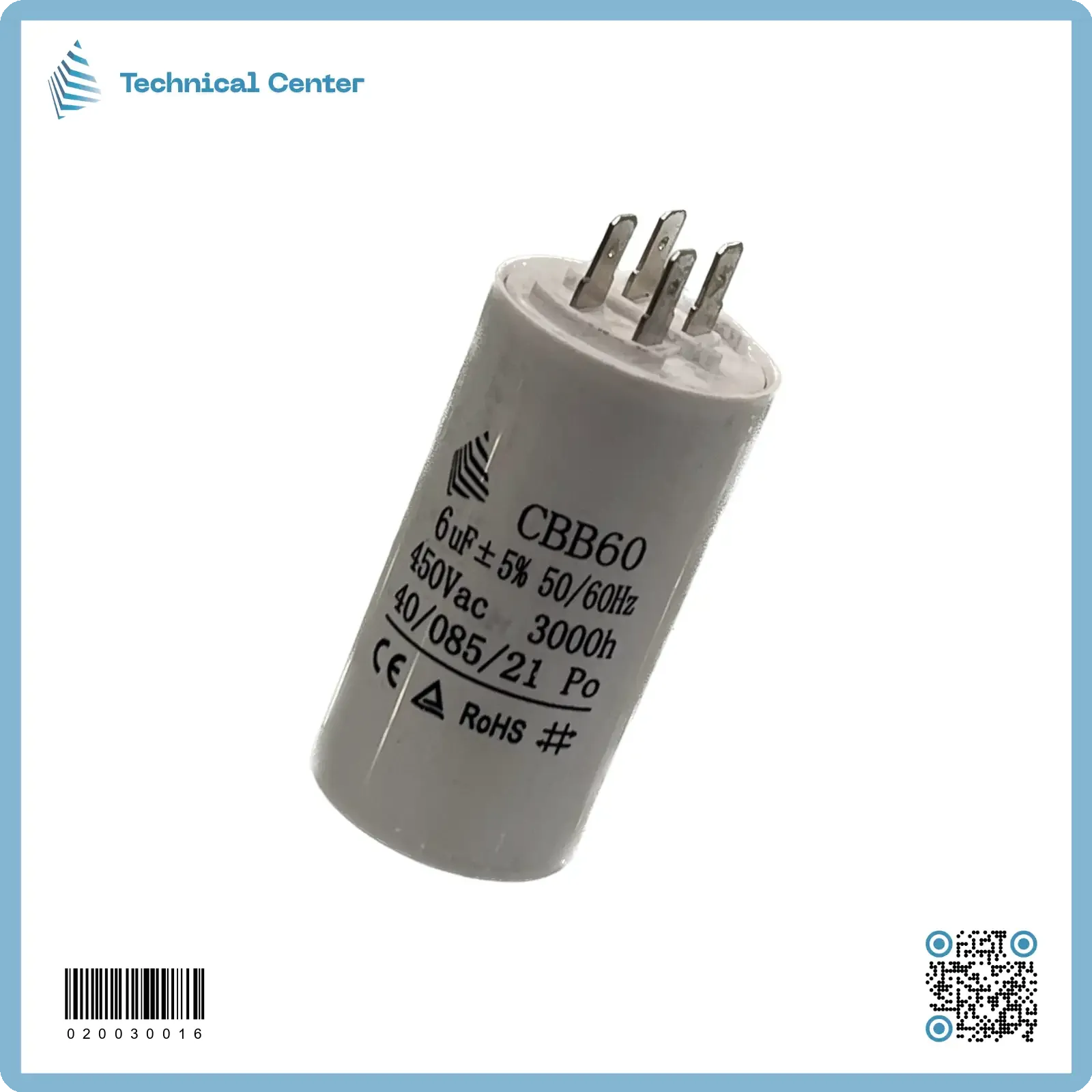 (6 µf-450V)متسعة تشغيل كلبس