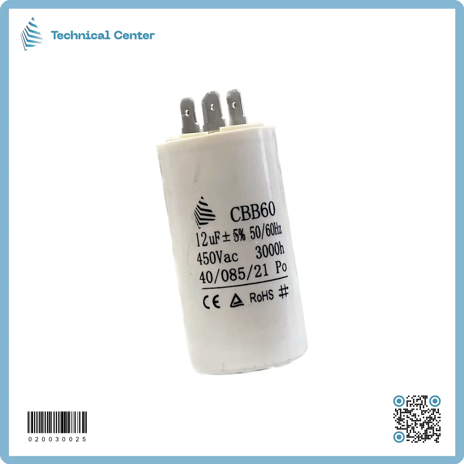 (12 µf-450V)متسعة تشغيل كلبس