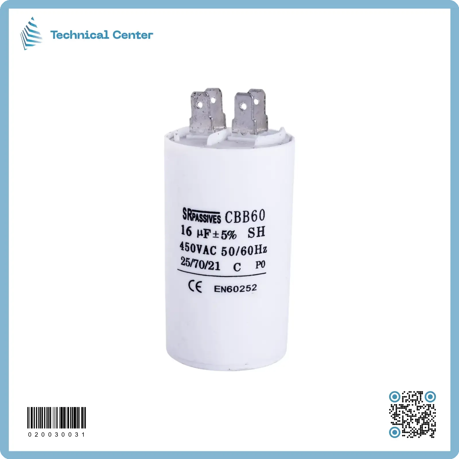 (16 µf-450V)متسعة تشغيل كلبس