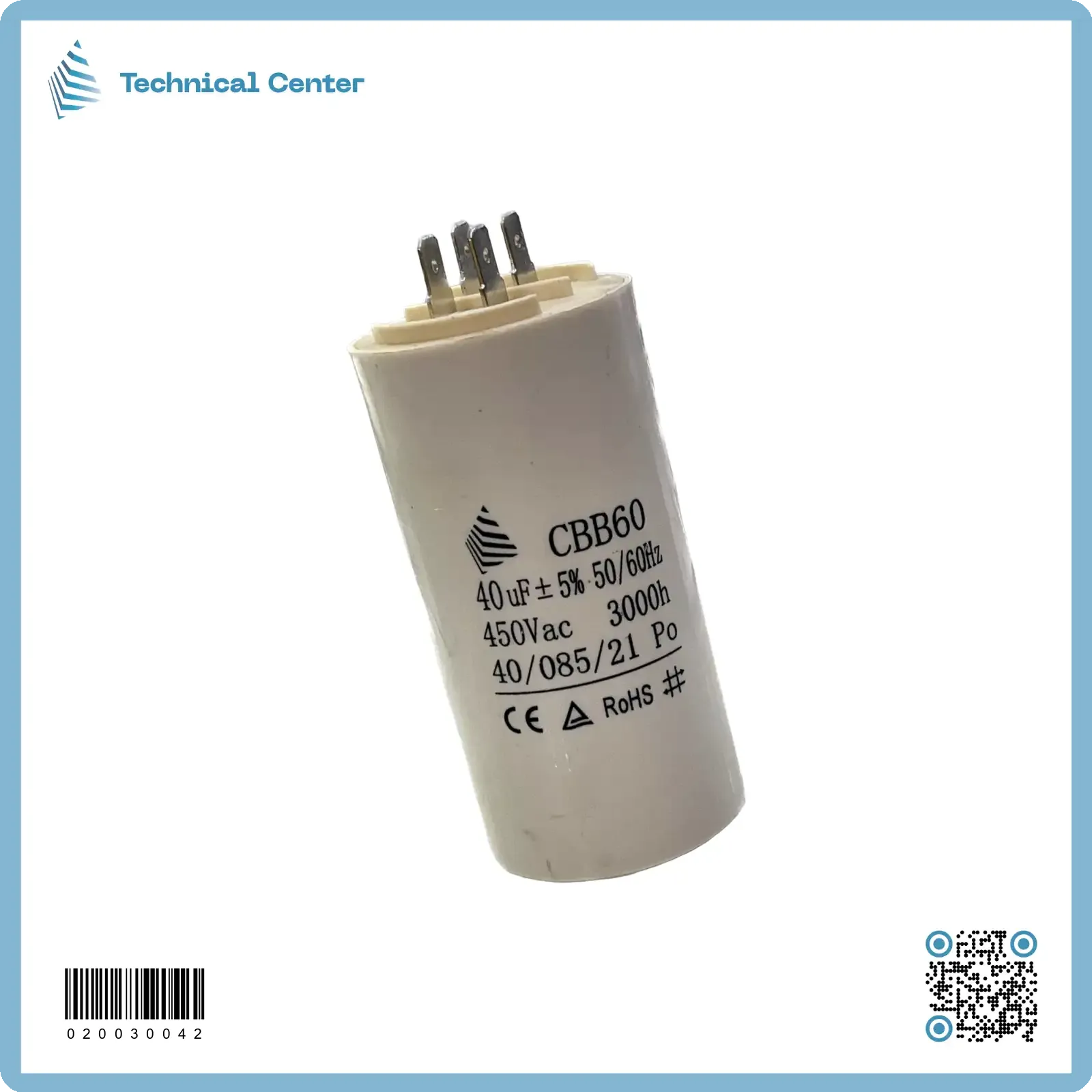 (40 µf-450V)متسعة تشغيل كلبس