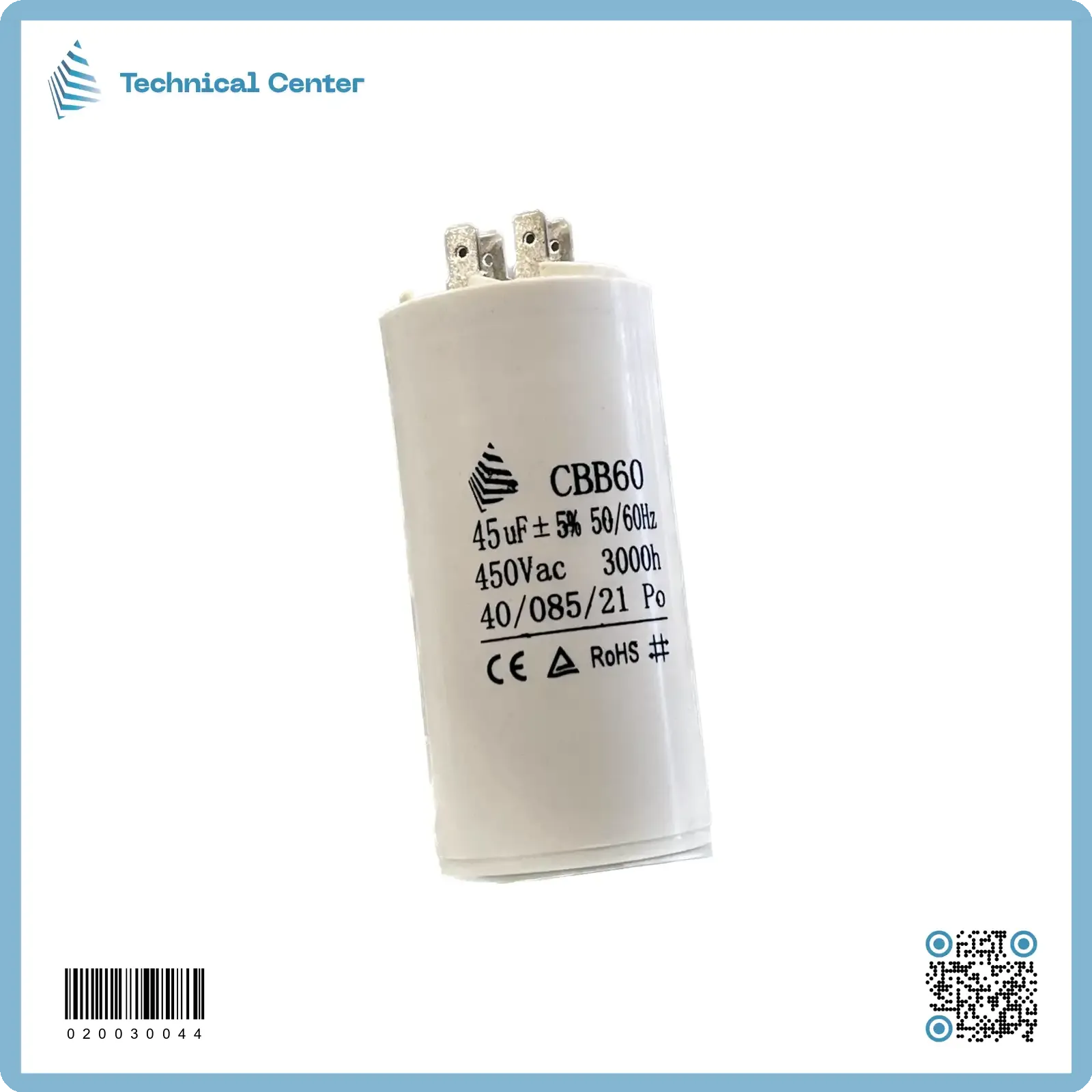 (45 µf-450V)متسعة تشغيل كلبس