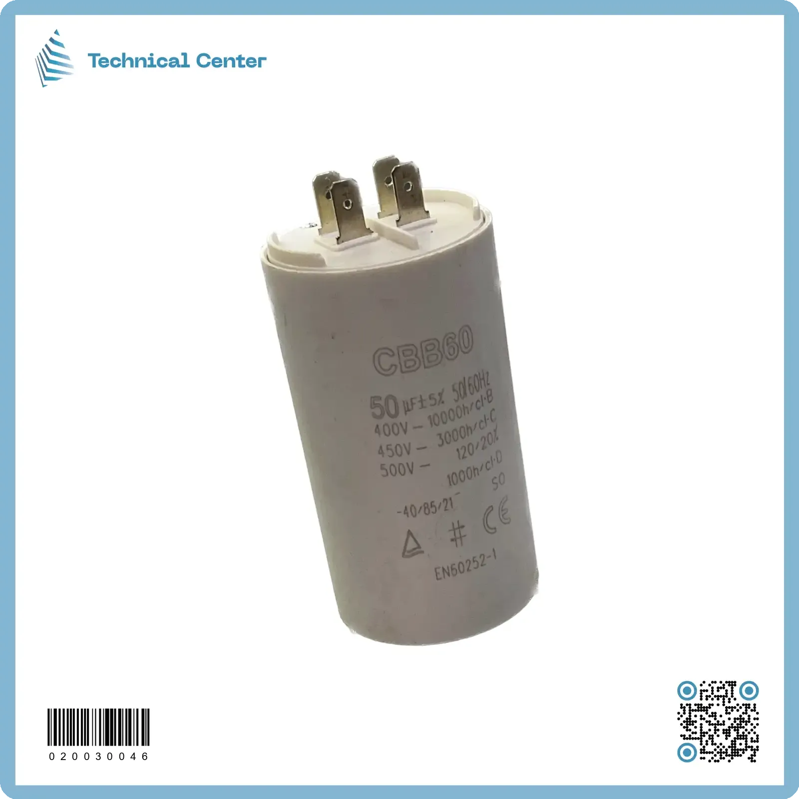 (50 µf-450V)متسعة تشغيل كلبس