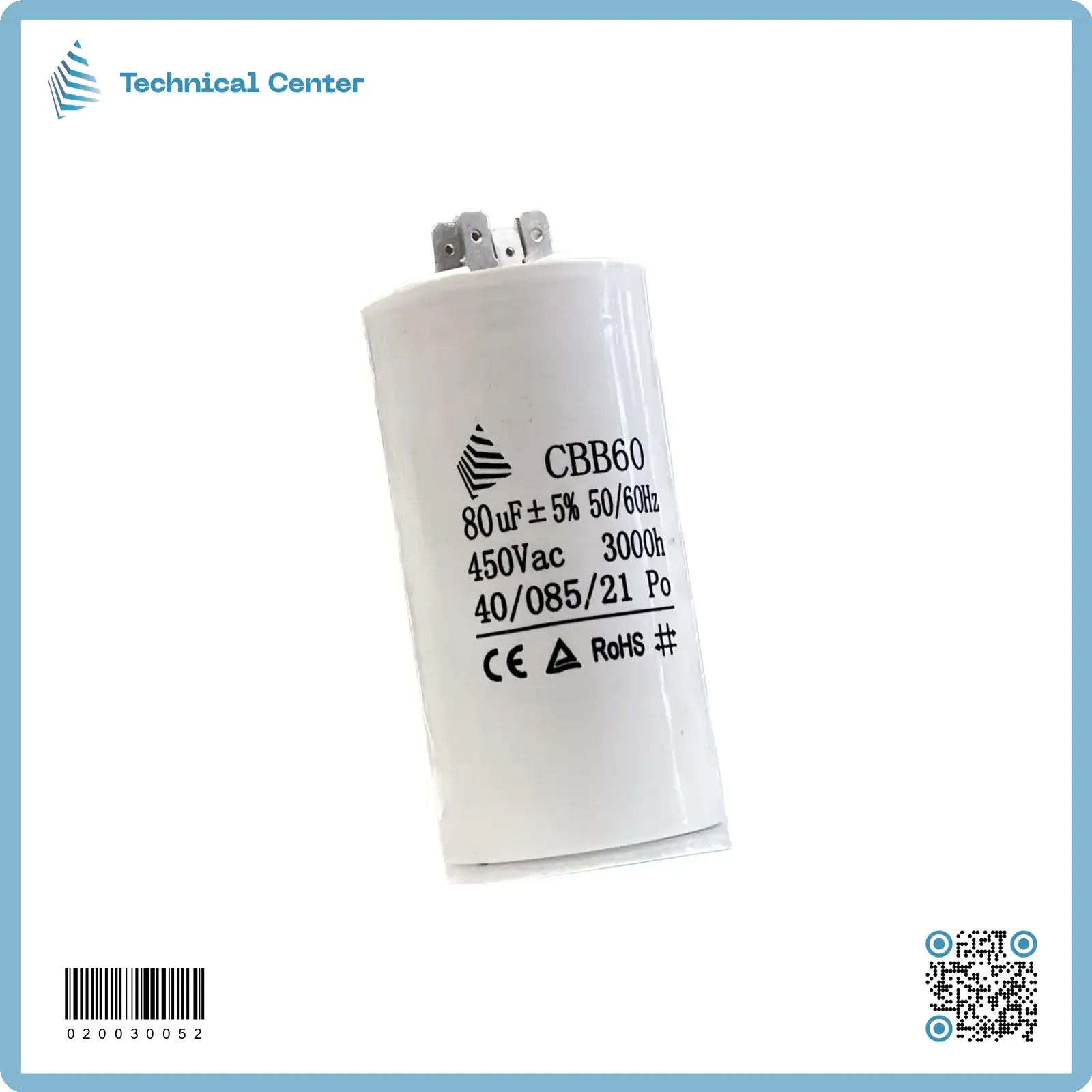 (80 µf-450V)متسعة تشغيل كلبس