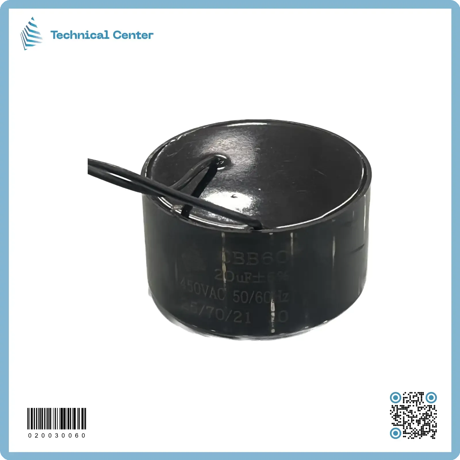 (20 µf-450V)متسعة غطاس واير