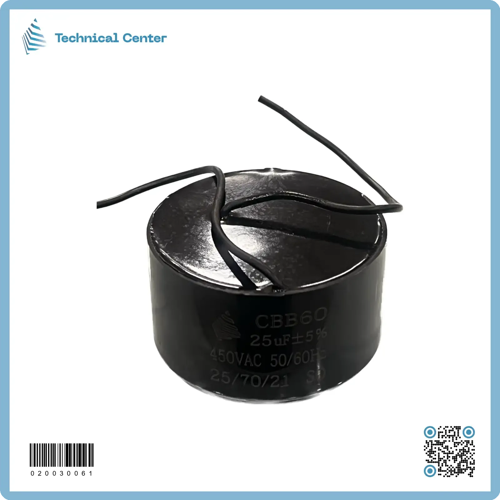 (25 µf-450V)متسعة غطاس واير