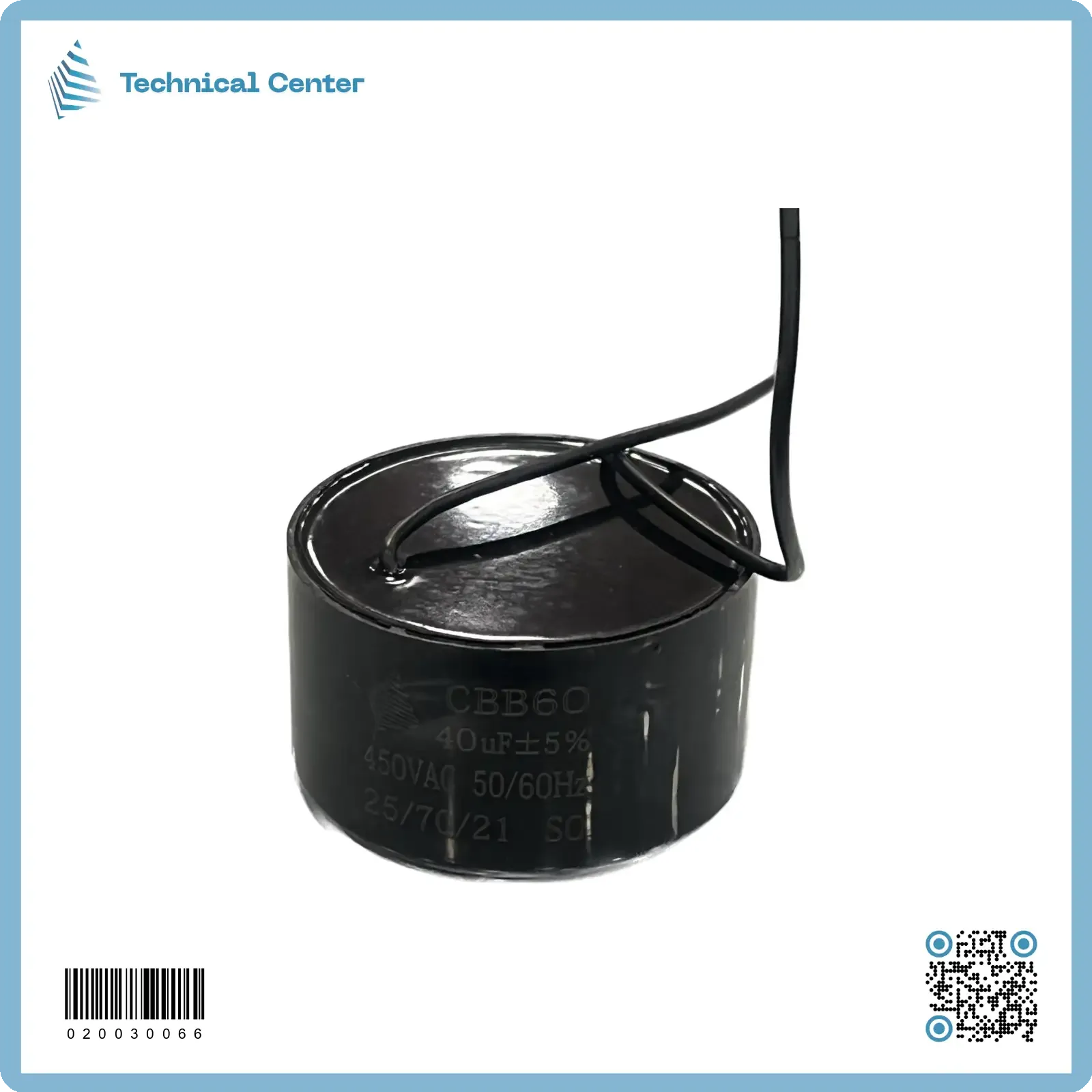 (40 µf-450V)متسعة غطاس واير