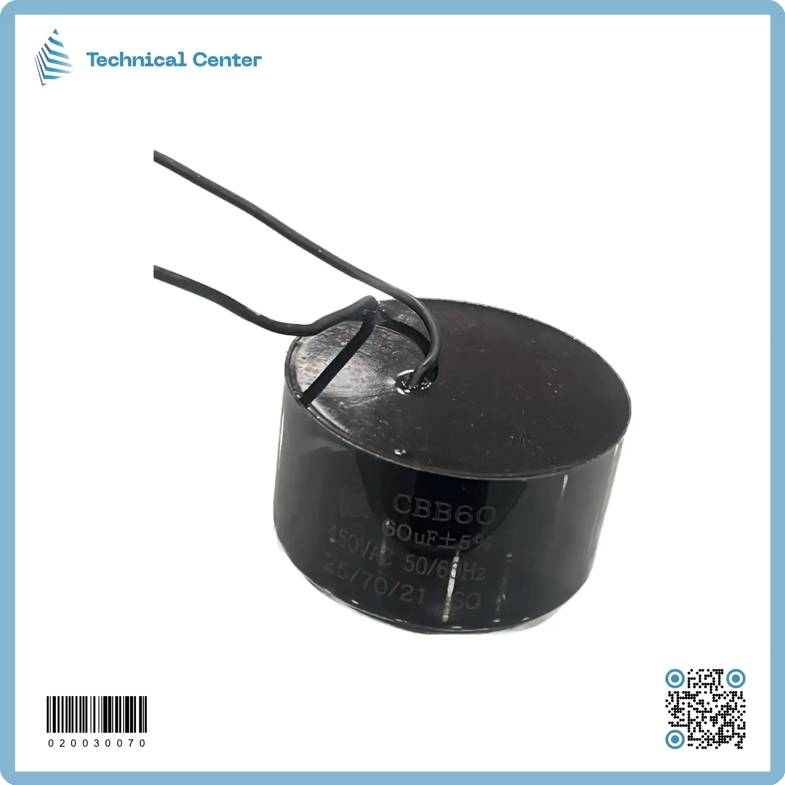 (60 µf-450V)متسعة غطاس واير