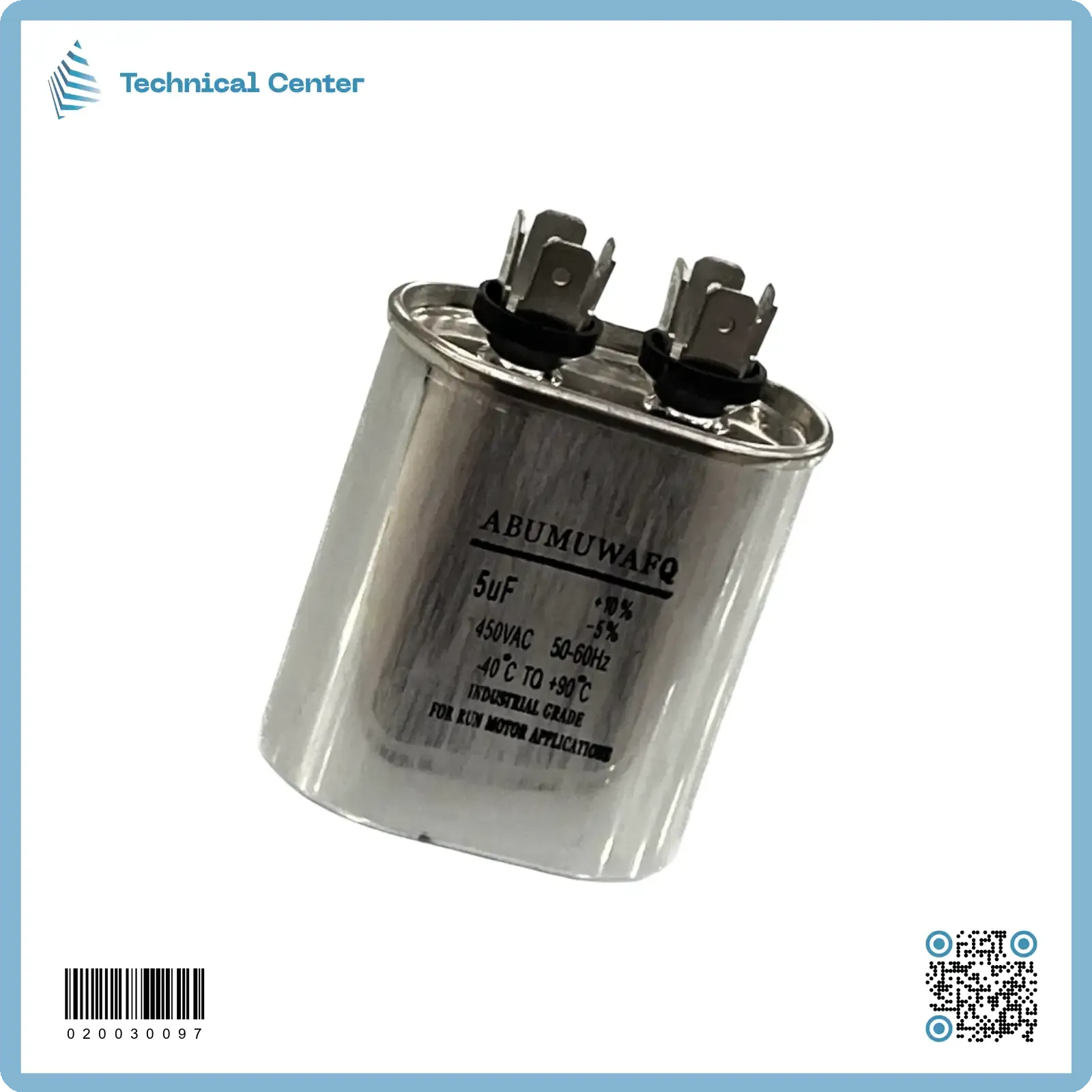 (5 µf-450V)متسعة زيتية