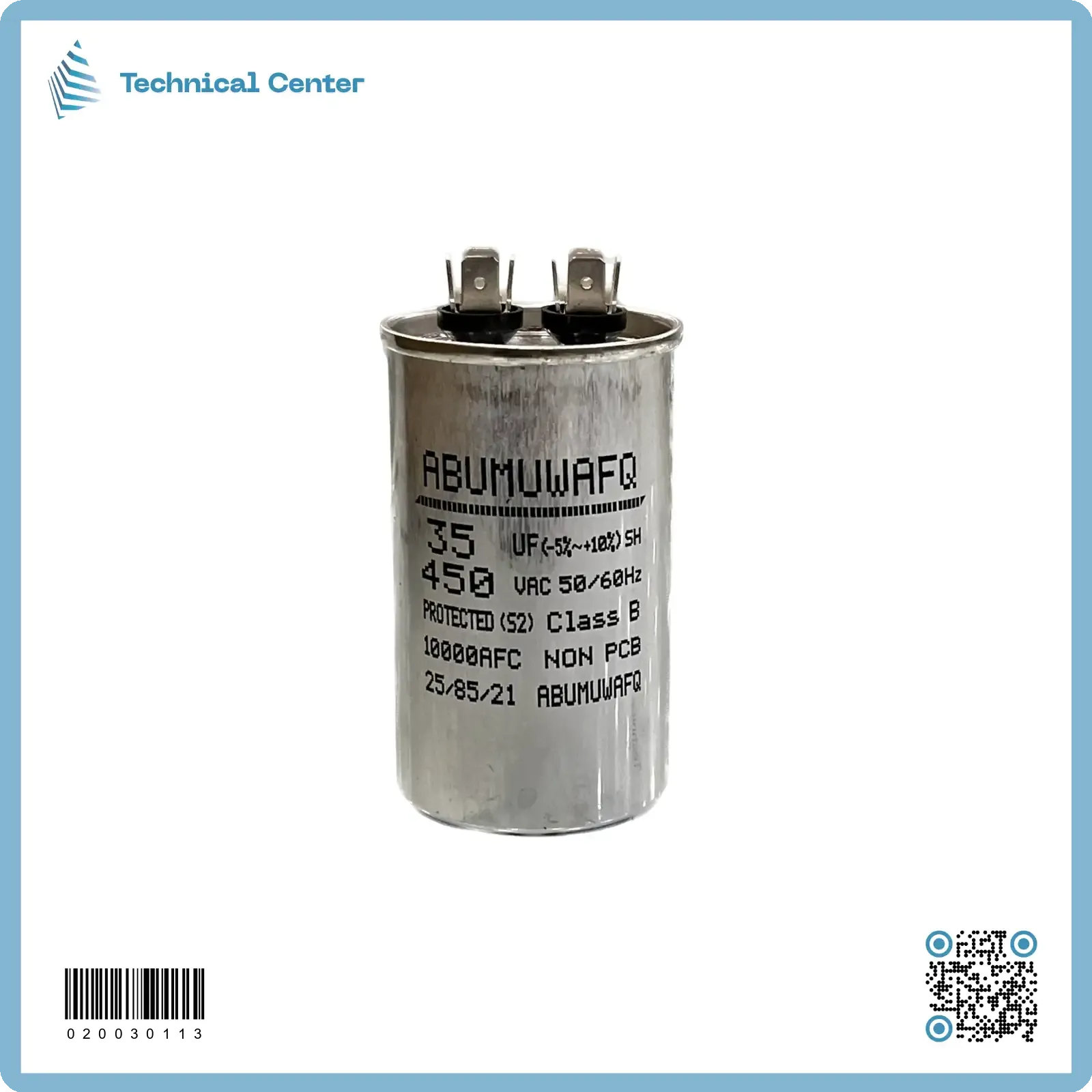 ( 35 µf-450V)متسعة زيتية