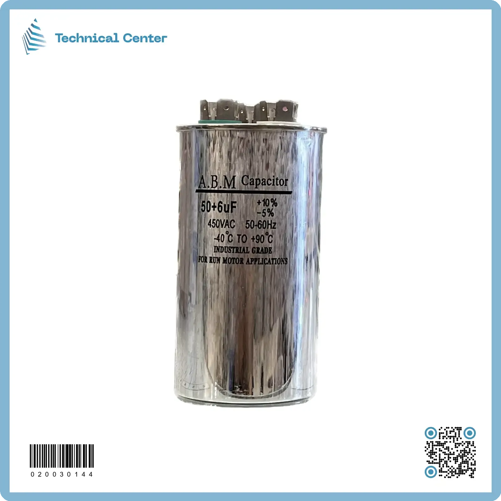 (50+6) µf (450V)متسعة زيتية 3 اقطاب