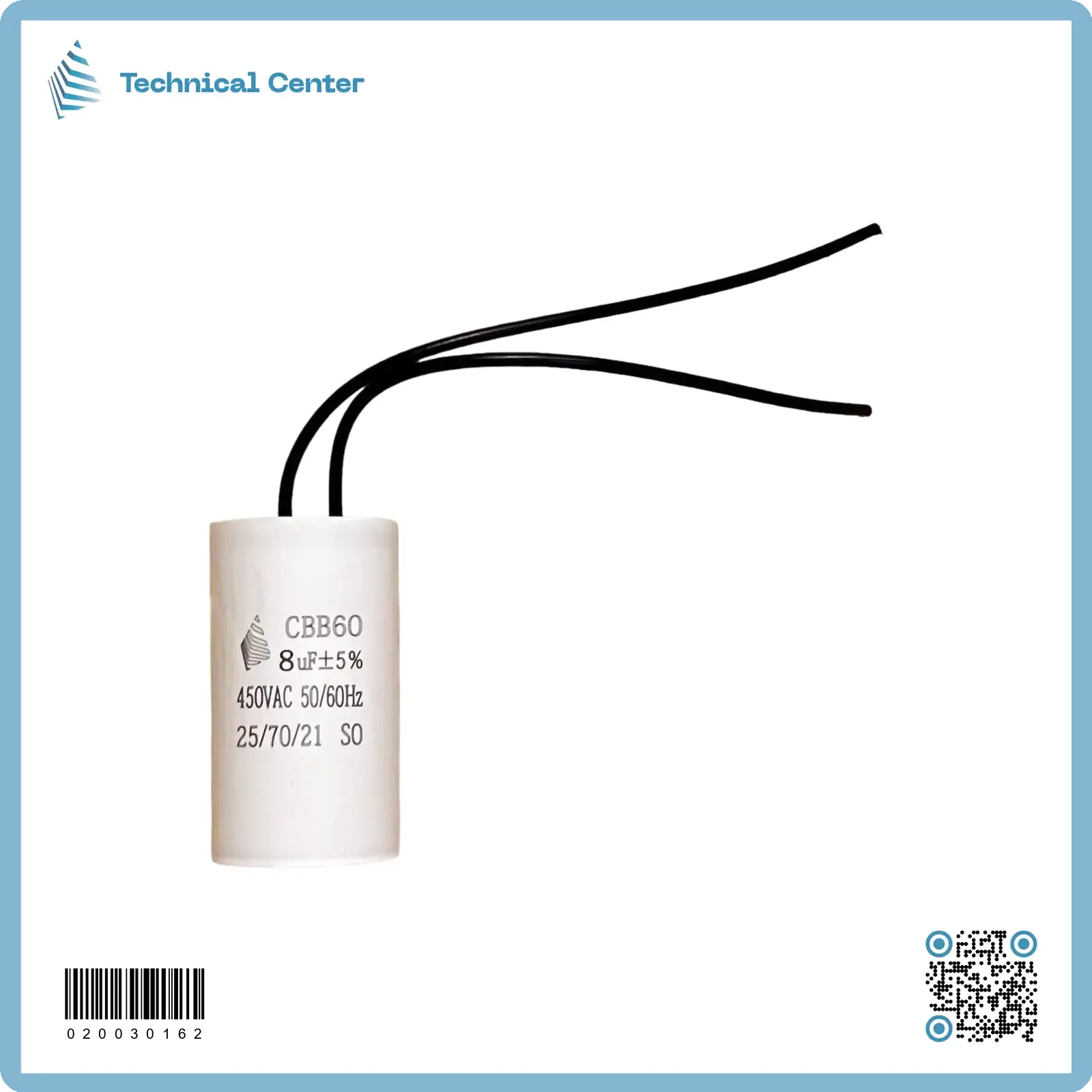 (8 µf-450V)متسعة تشغيل واير