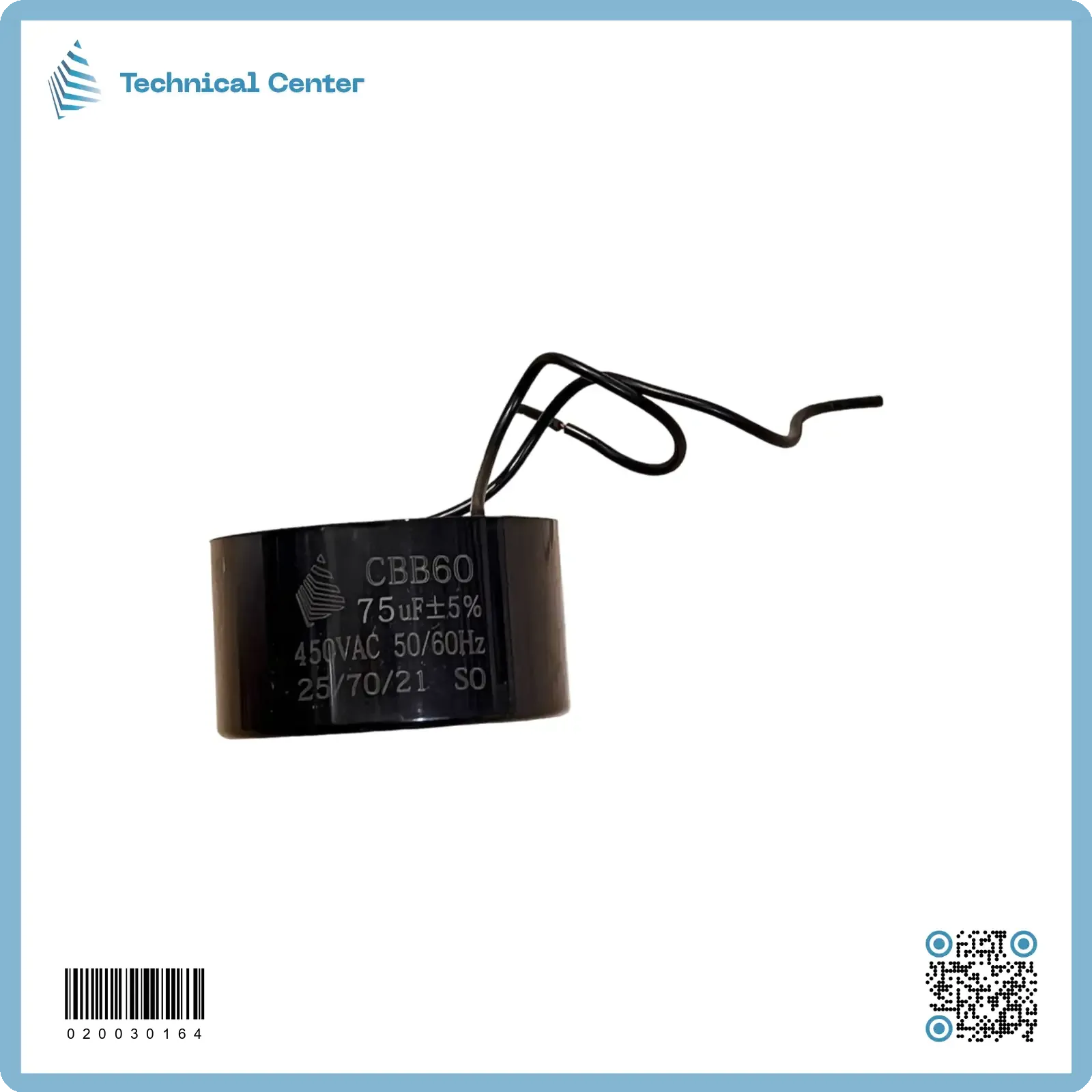 (75 µf-450V)متسعة غطاس واير