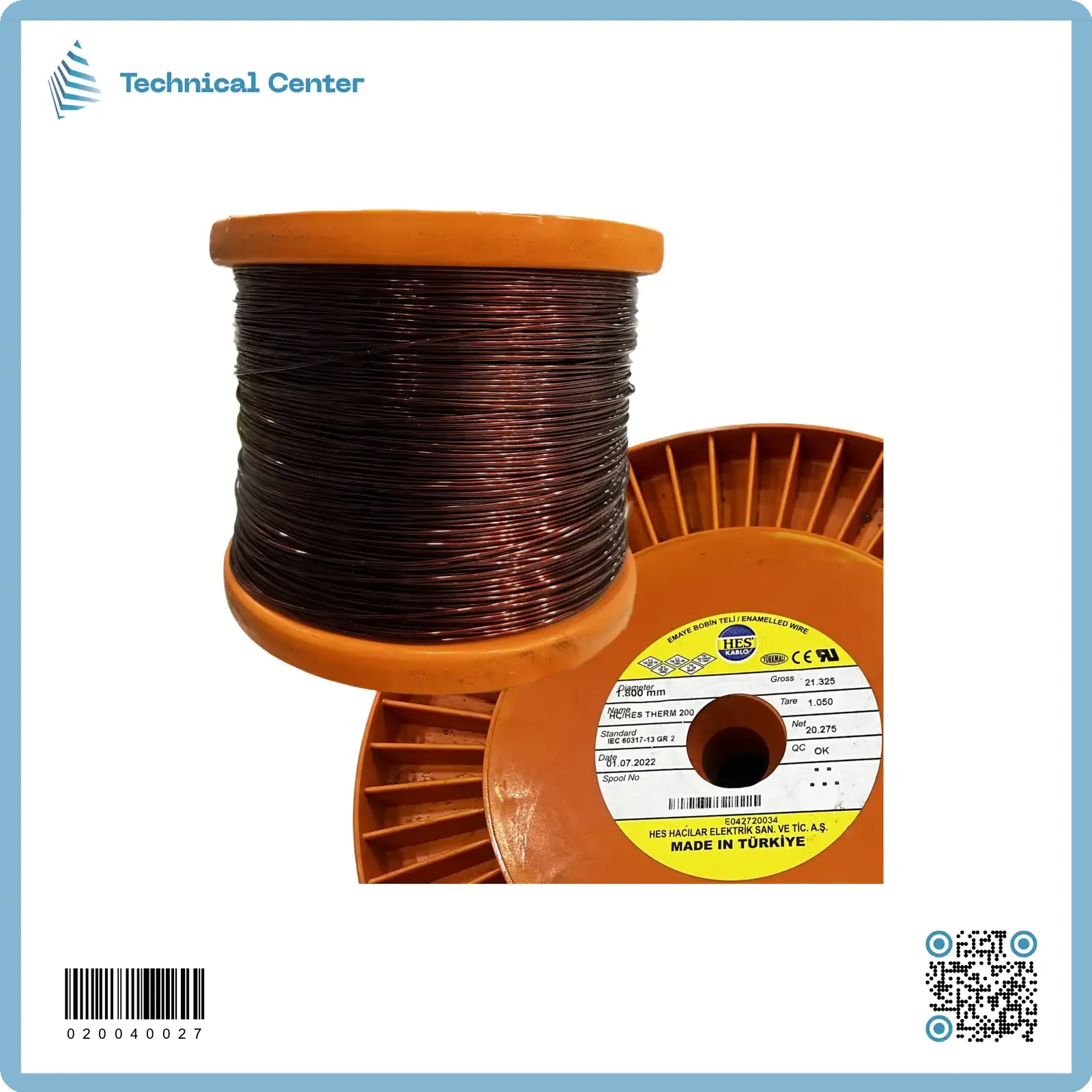 سلك نحاس مورنش (كيج 15 = 1.80mm)