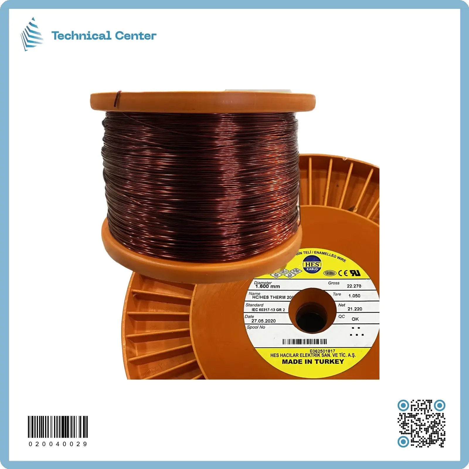 سلك نحاس مورنش (كيج 16 = 1.60mm)