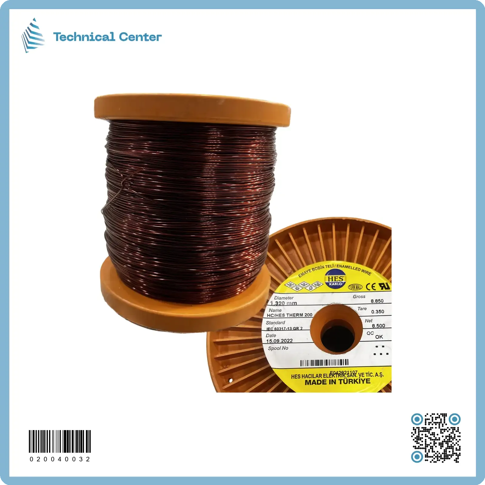 سلك نحاس مورنش (كيج 17.5 = 1.32mm)