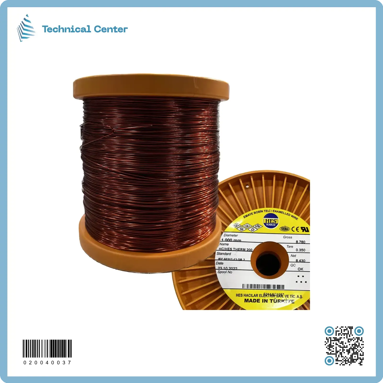 سلك نحاس مورنش (كيج 19 = 1.0mm)