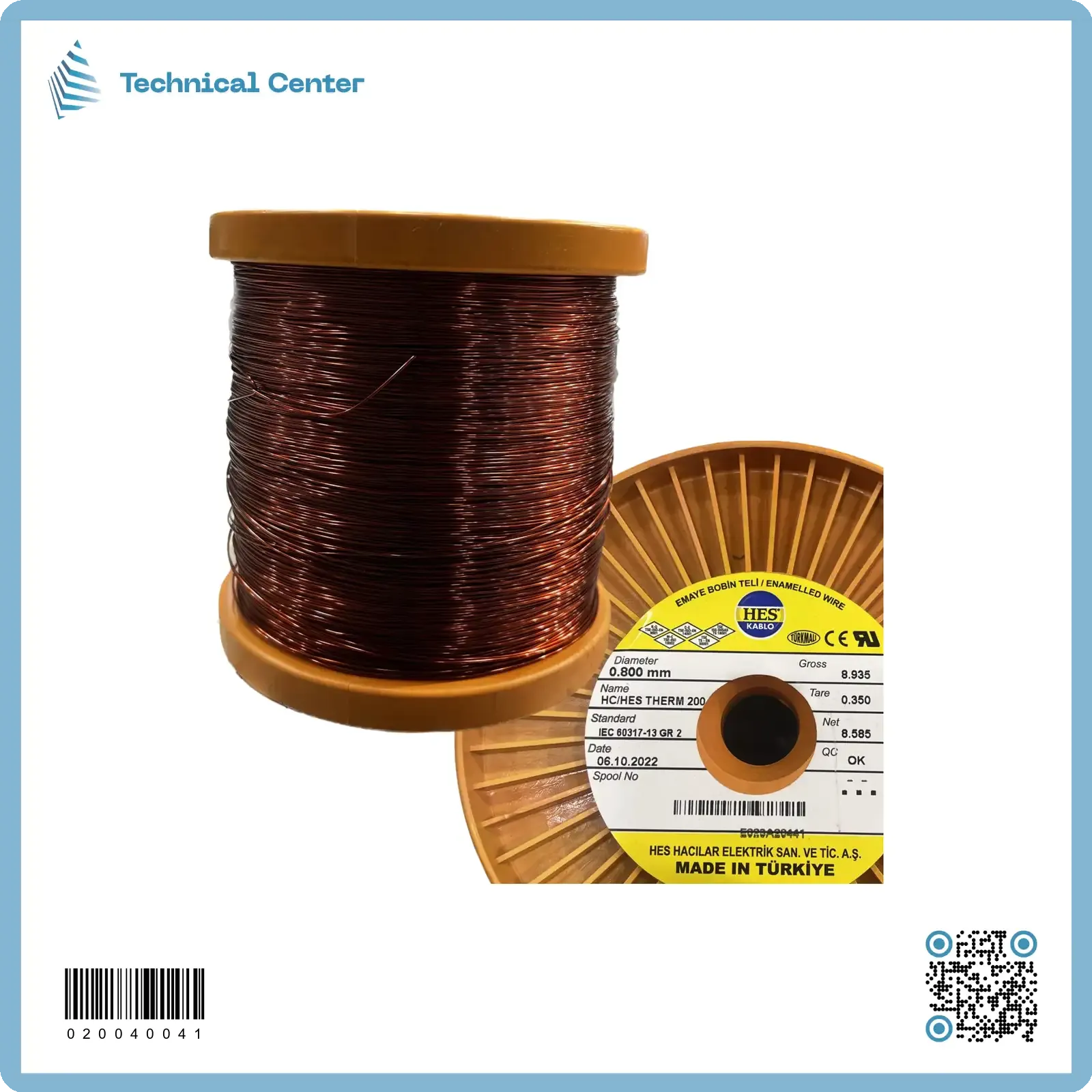 سلك نحاس مورنش (كيج 21 = 0.80mm)