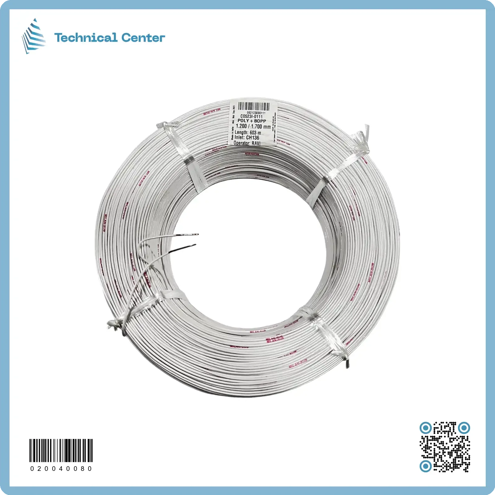 سلك غطاس نحاس معزول بلاستيك (SWG 18.0 = 1.2mm)