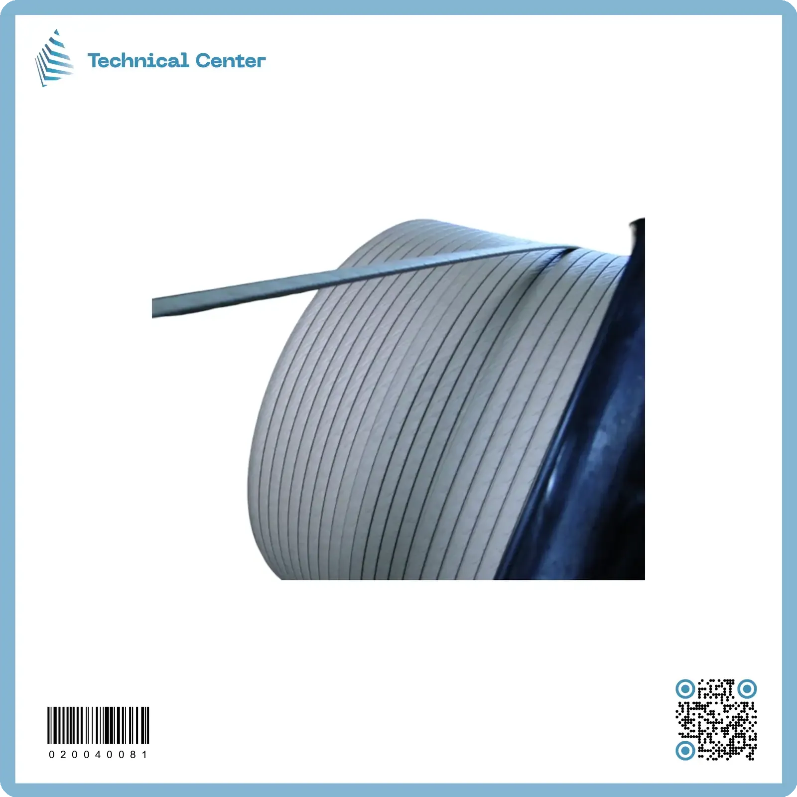سلك المنيوم مسطح معزول فايبركلاس(5X10)mm